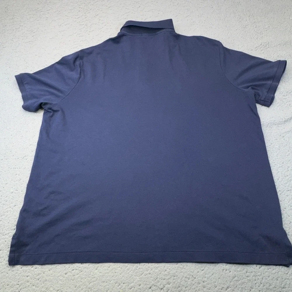 Ralph Lauren Polo Mens XL Navy Blue Classic Fit Short Sleeve Pony Logo Shirt